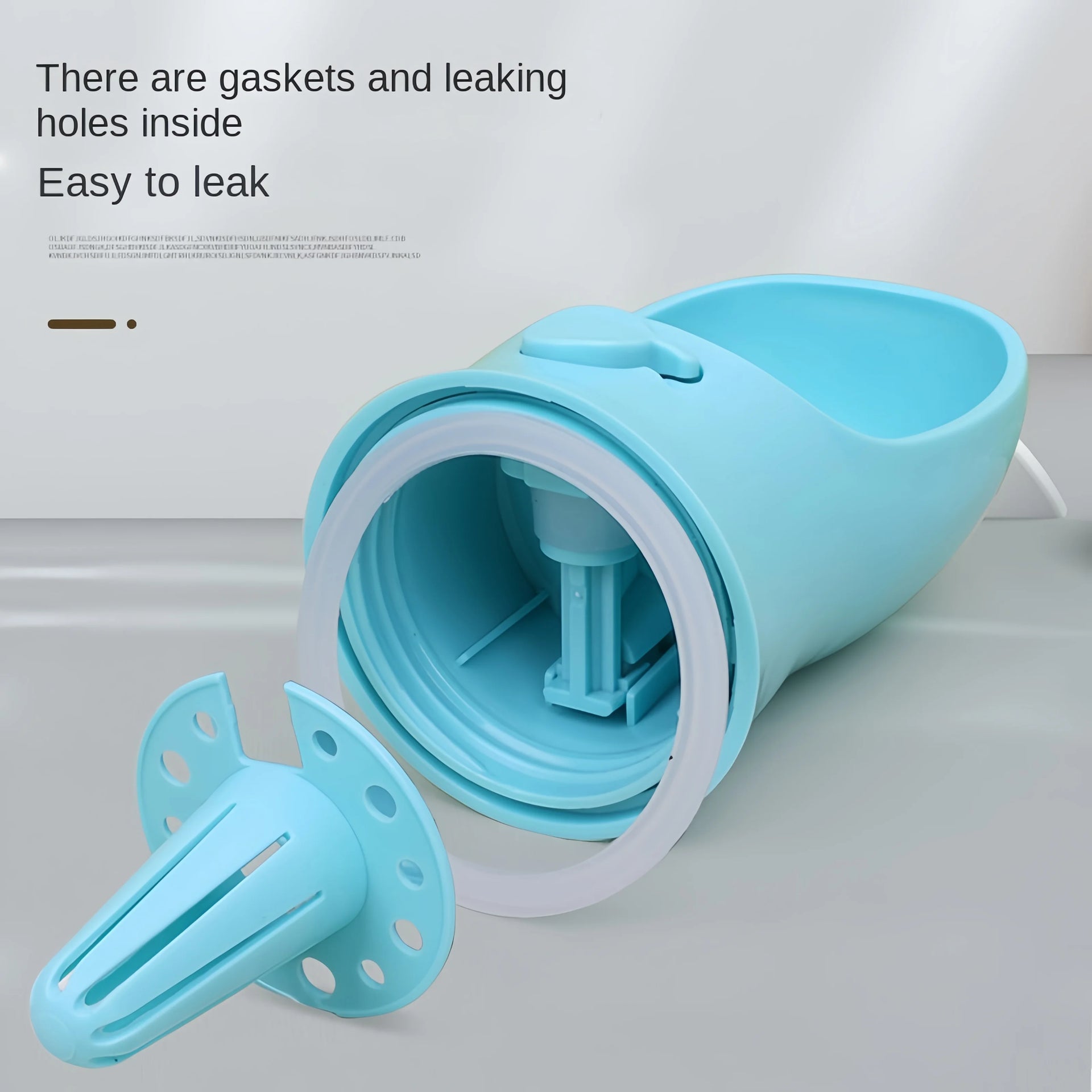 Portable Pet Water Bottle with Food Storage & Feeder Bowl