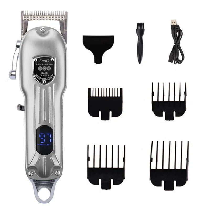 Professional Rechargeable Pet Hair Clipper – Quiet Dog & Cat Trimmer