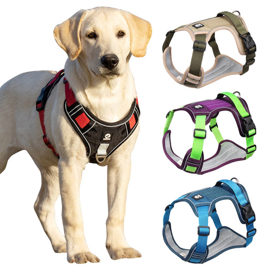 Reflective Tactical Dog Harness – Waterproof Oxford Cloth
