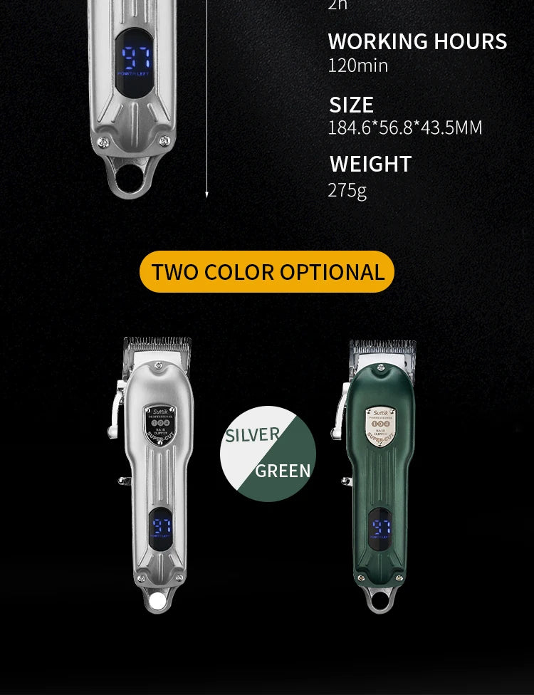 Professional Rechargeable Pet Hair Clipper – Quiet Dog & Cat Trimmer