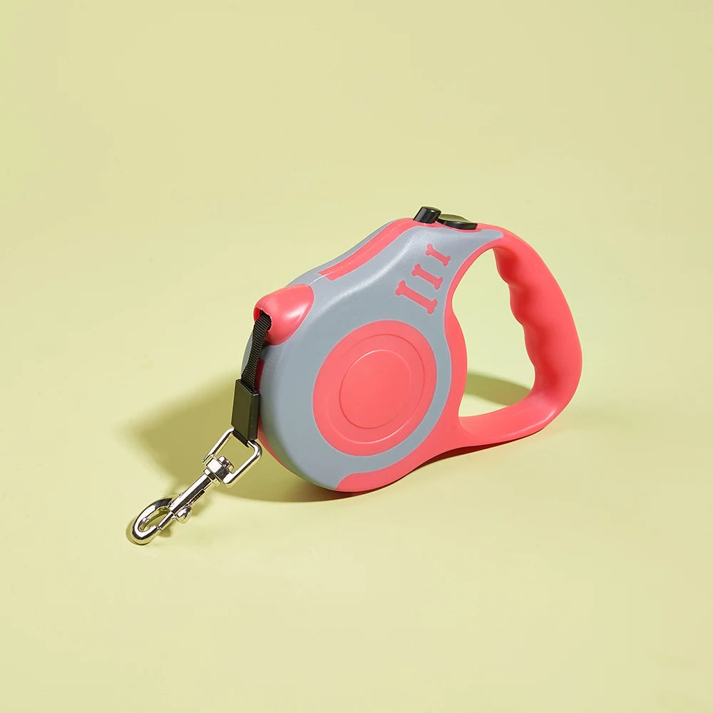 Retractable Nylon Dog & Cat Leash – 3m/5m Durable Lead