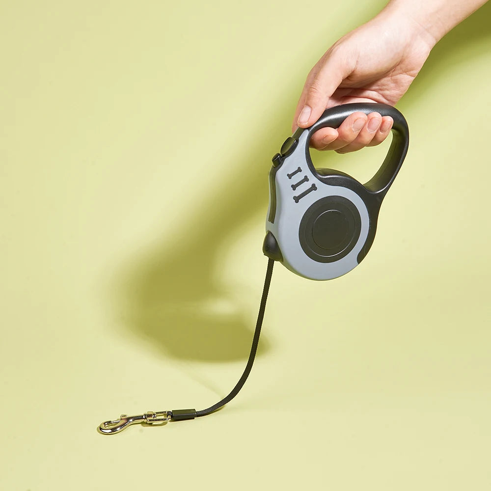 Retractable Nylon Dog & Cat Leash – 3m/5m Durable Lead
