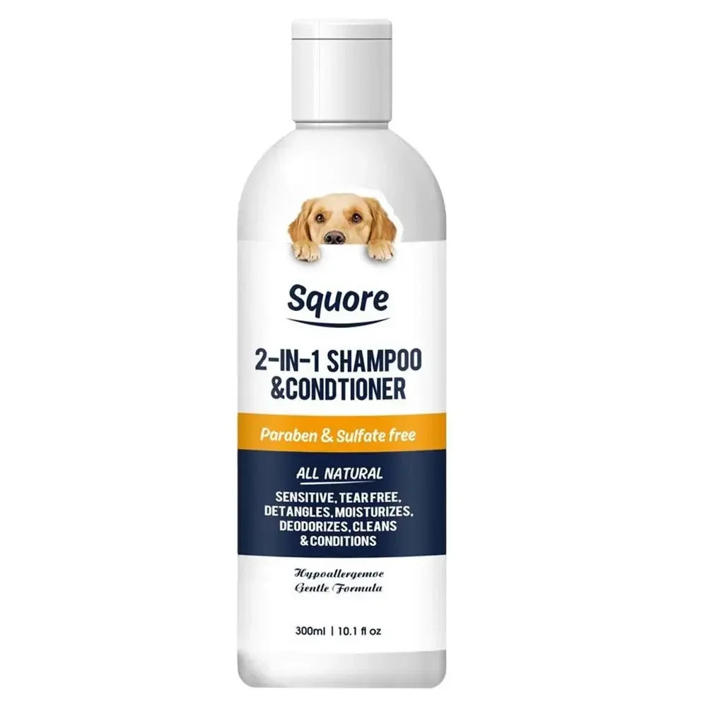 2-in-1 Puppy Shampoo & Conditioner – Natural & Moisturizing