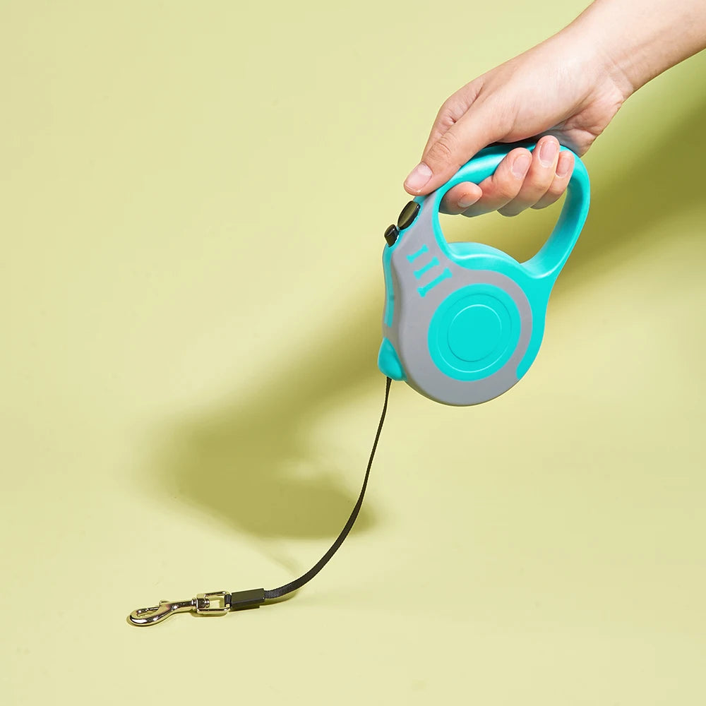 Retractable Nylon Dog & Cat Leash – 3m/5m Durable Lead