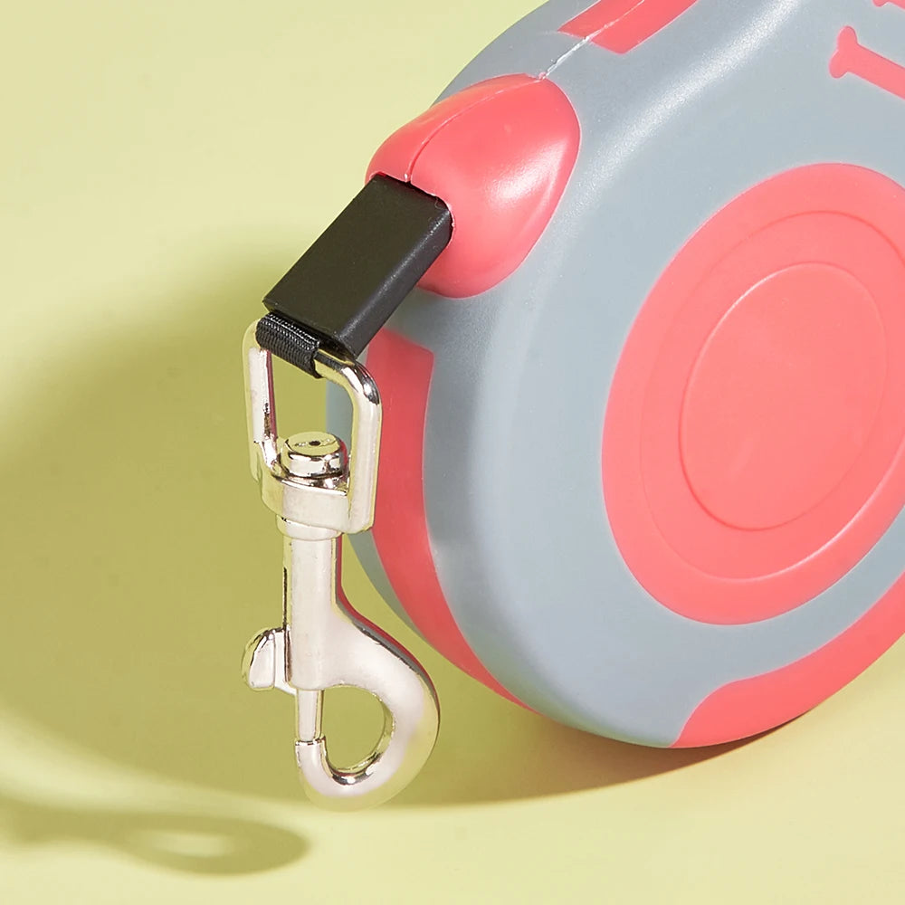 Retractable Nylon Dog & Cat Leash – 3m/5m Durable Lead