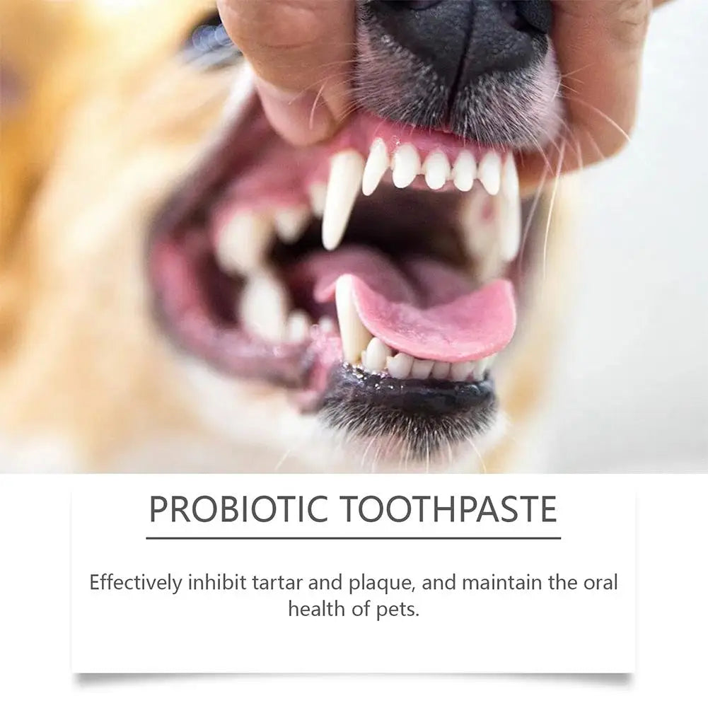 Pet Probiotic Toothpaste for Dogs & Cats – Fresh Breath Formula