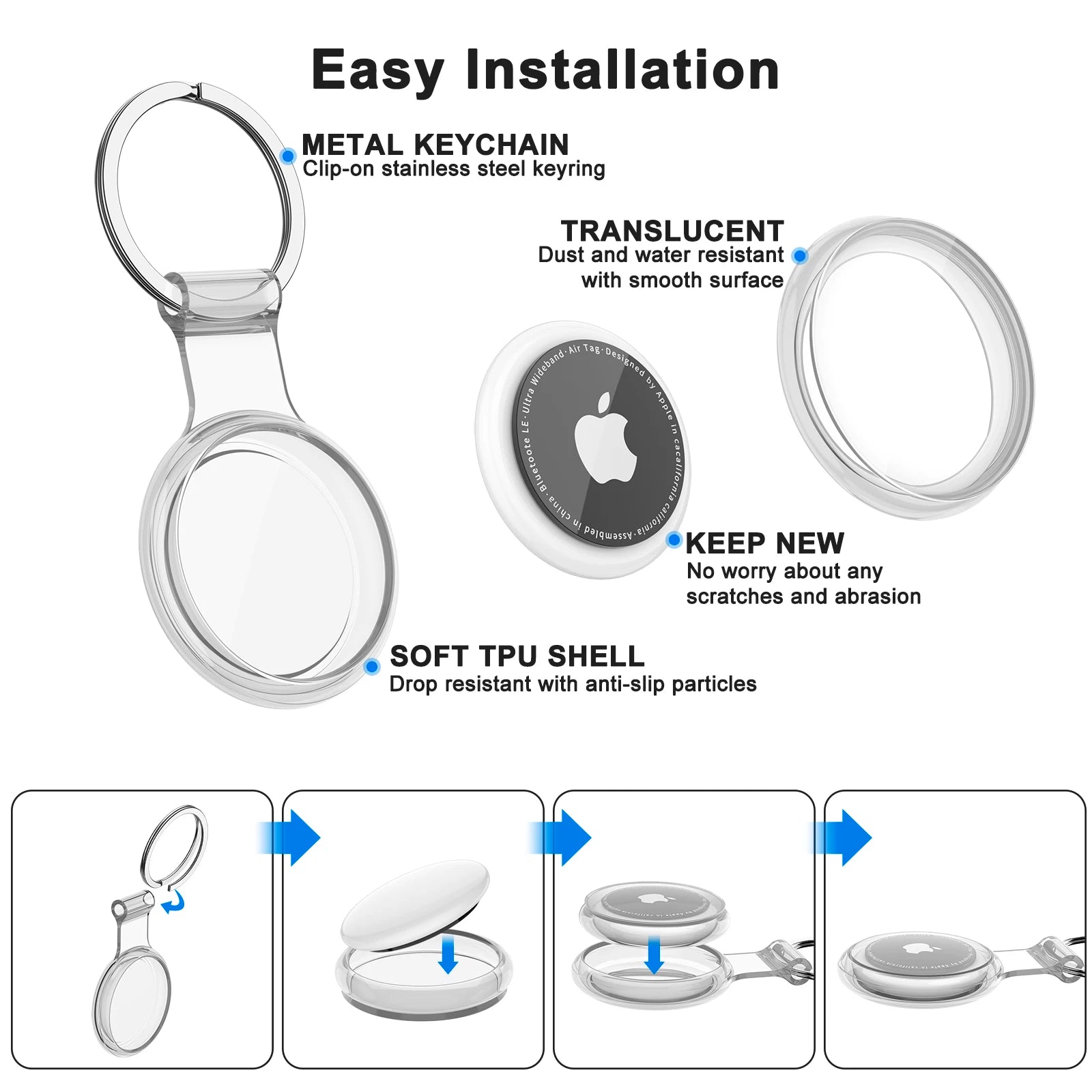 Airtag Pet & Keychain Case