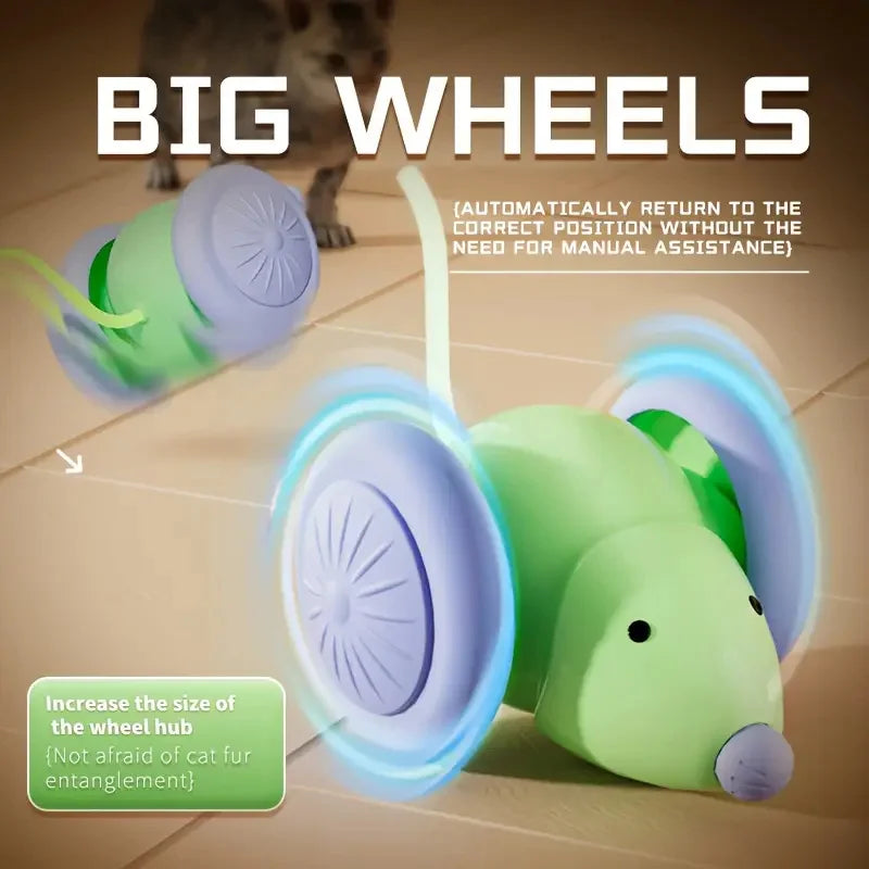 Smart Automatic Rolling Cat Toy Ball – USB Rechargeable