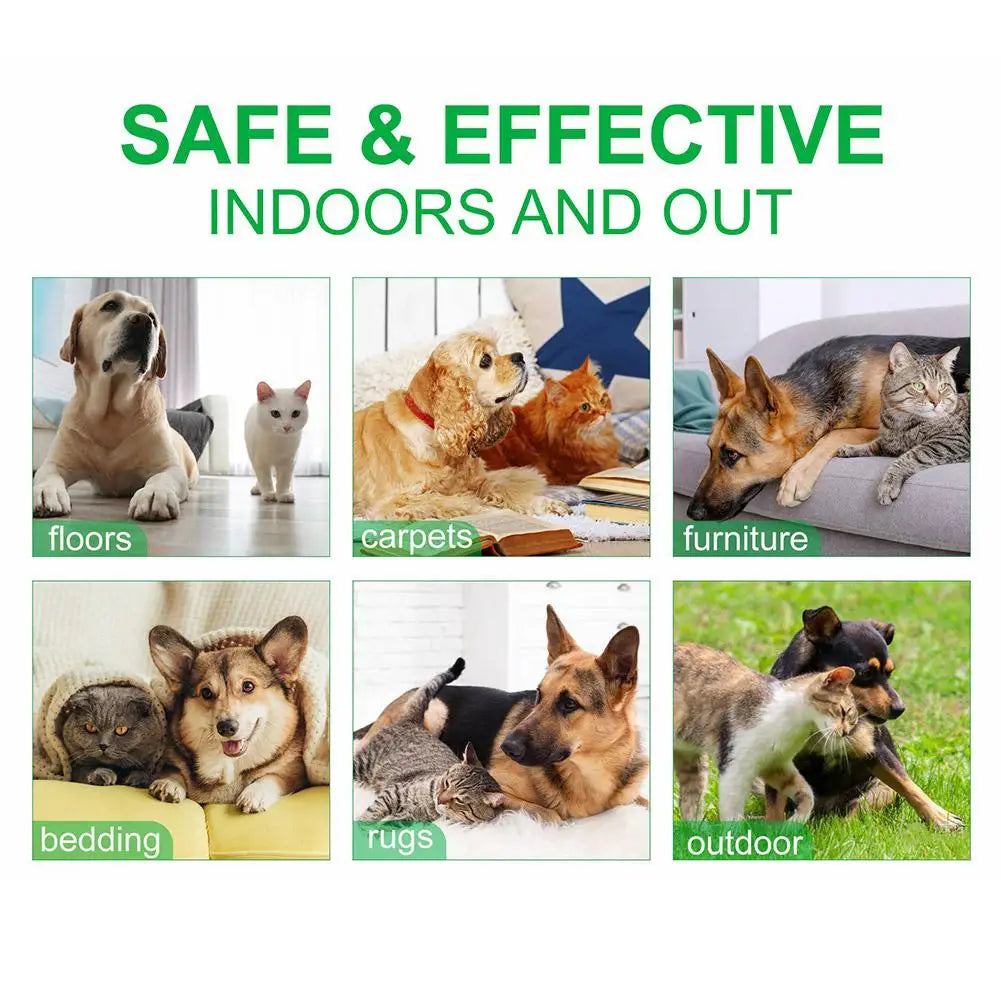 High-End Pet Flea & Tick Killer Drops – 60ml