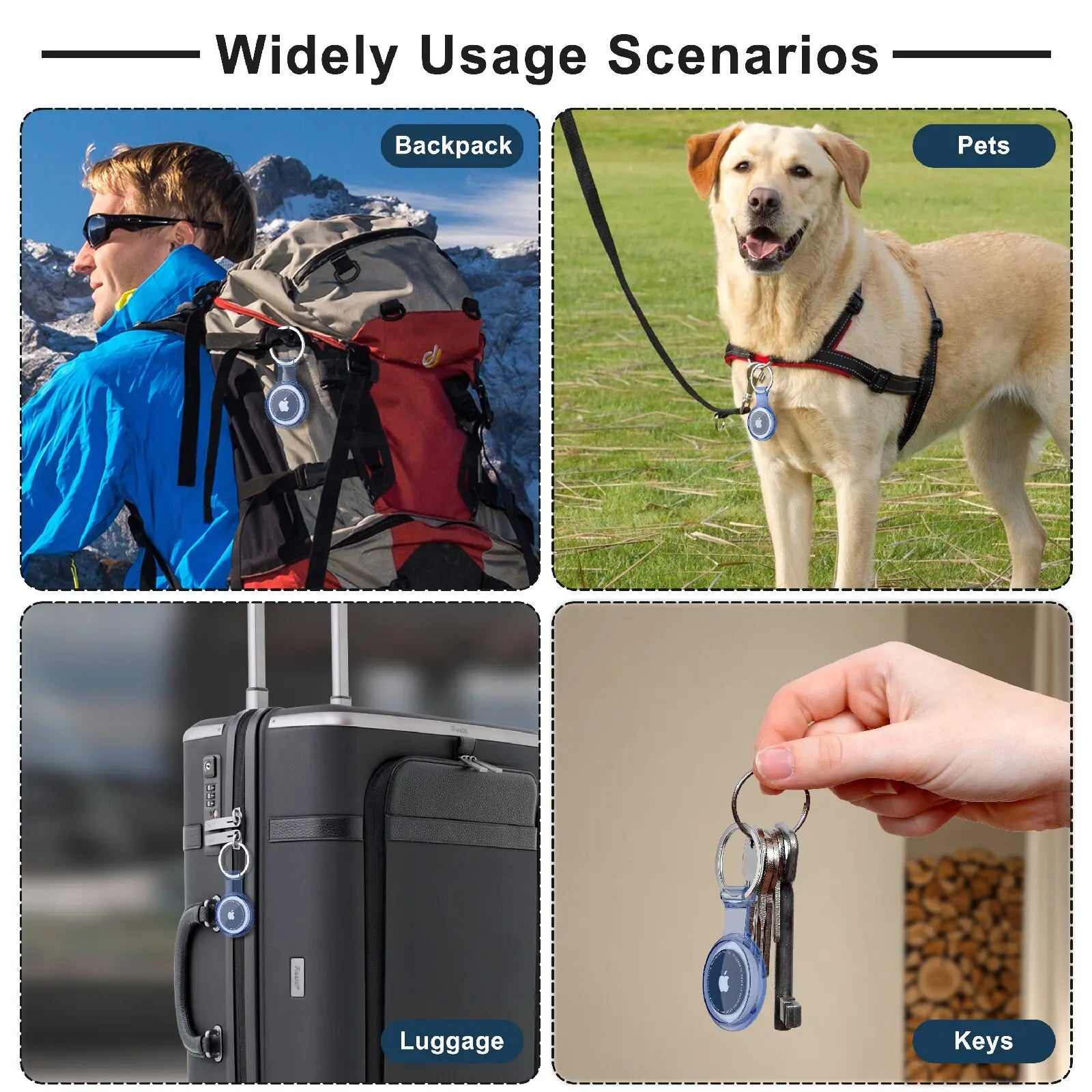 Airtag Pet & Keychain Case