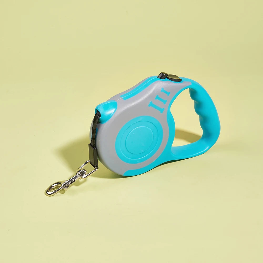 Retractable Nylon Dog & Cat Leash – 3m/5m Durable Lead