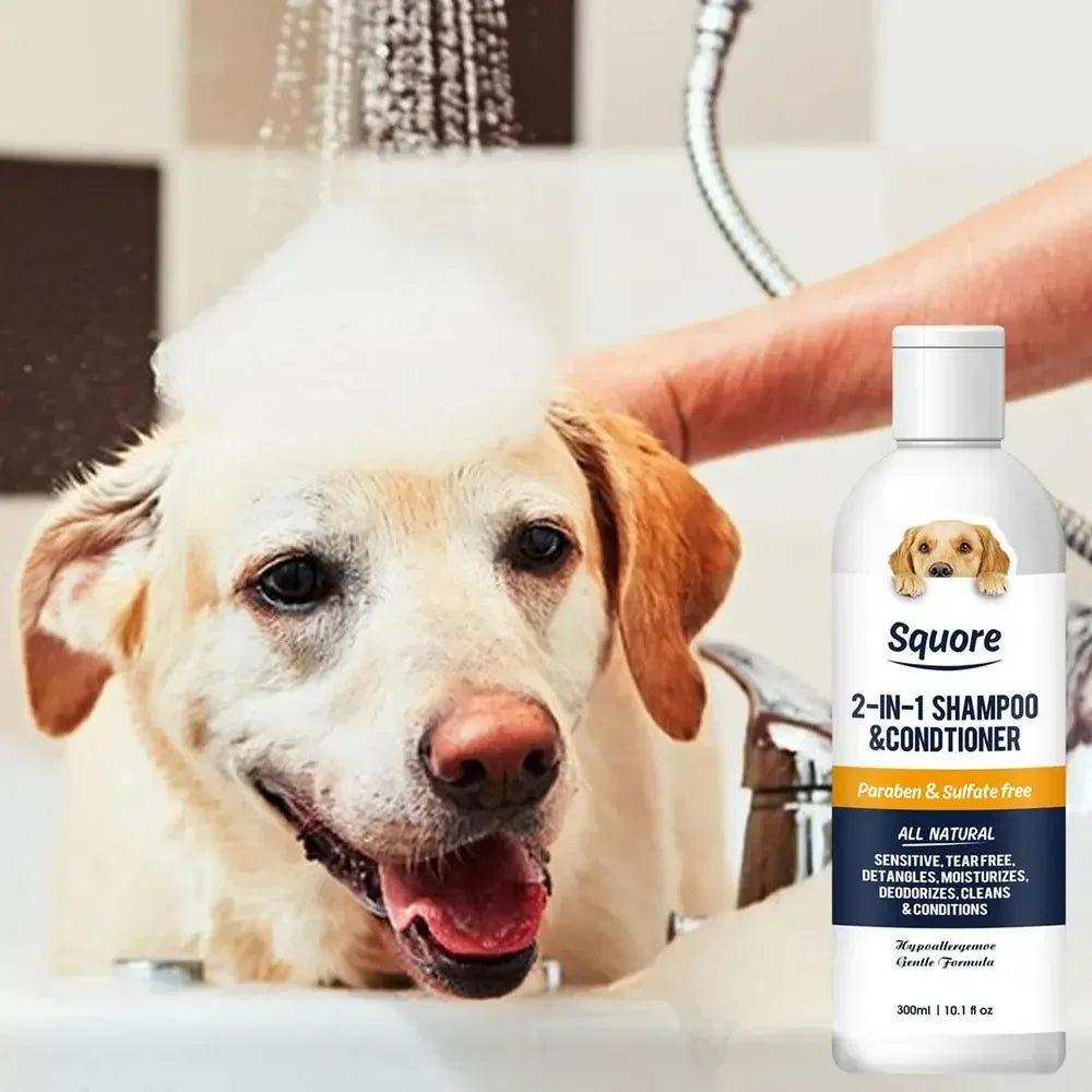 2-in-1 Puppy Shampoo & Conditioner – Natural & Moisturizing