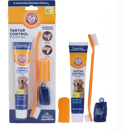 Pet Dental Care Kit – Toothbrush & Toothpaste Set