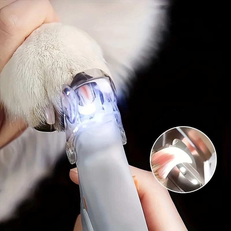 LED Pet Nail Clipper – Safe Grooming for Cats & Dogs