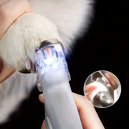 LED Pet Nail Clipper – Safe Grooming for Cats & Dogs