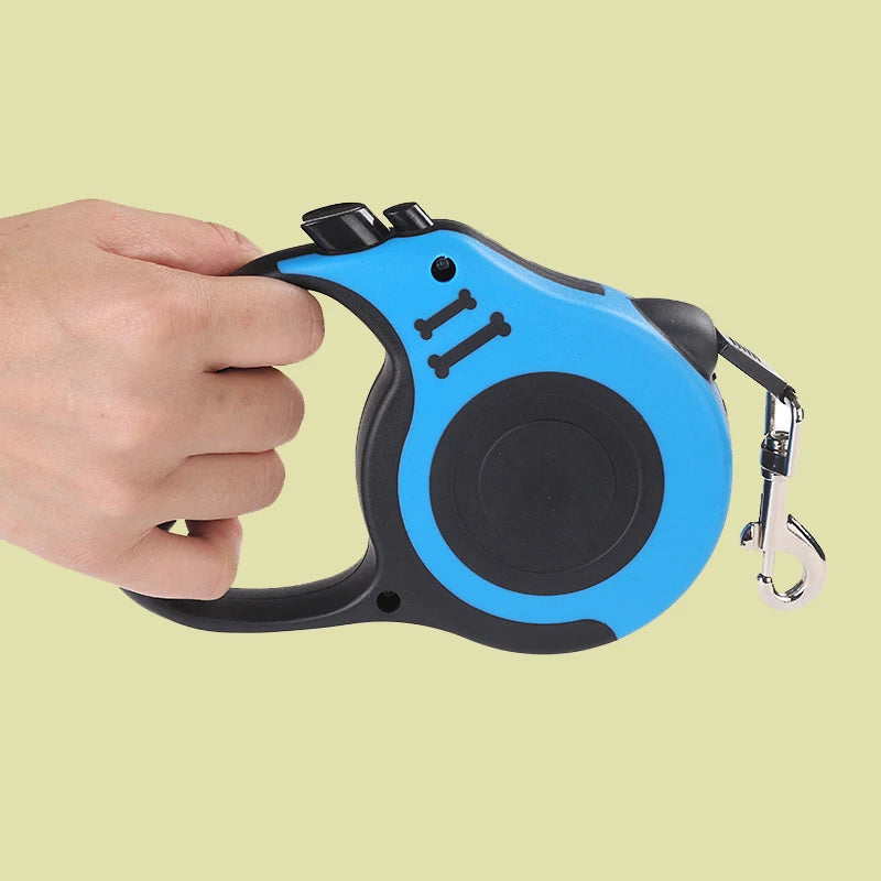 Retractable Nylon Dog & Cat Leash – 3m/5m Durable Lead