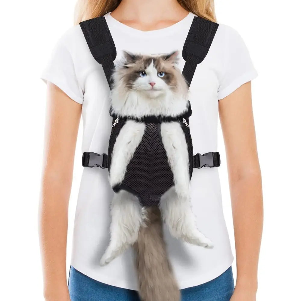 Pet Carrier Backpack for Small Dogs & Cats