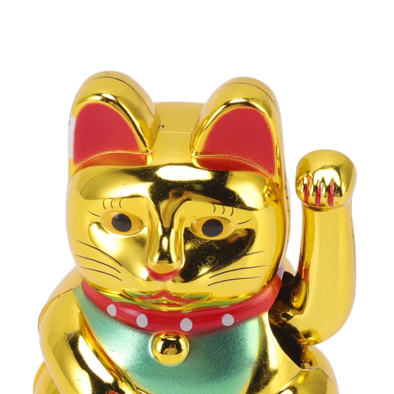 Solar Waving Lucky Cat Ornament – Home & Office Decor