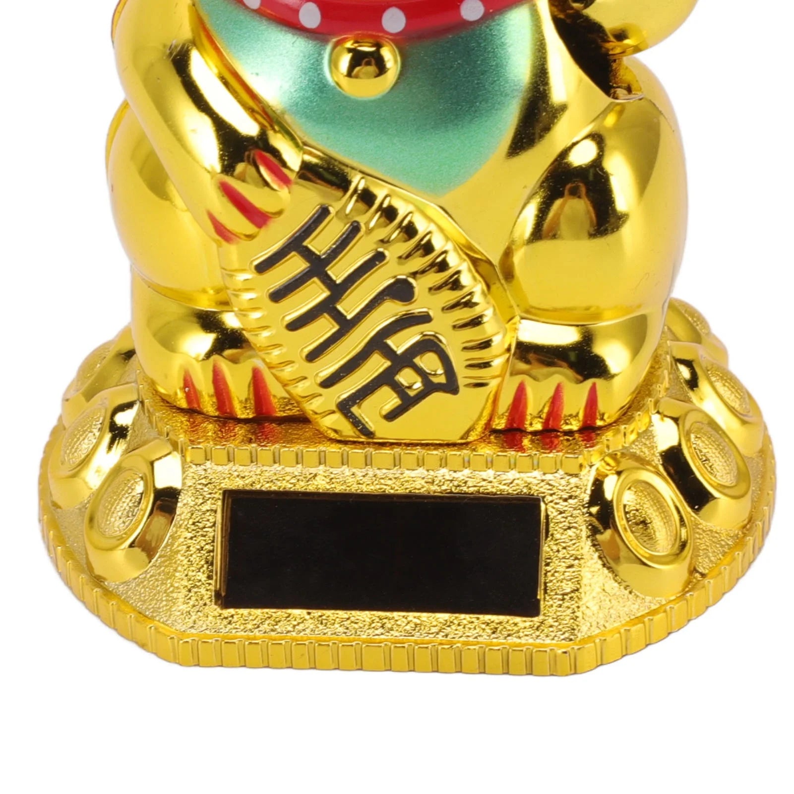 Solar Waving Lucky Cat Ornament – Home & Office Decor