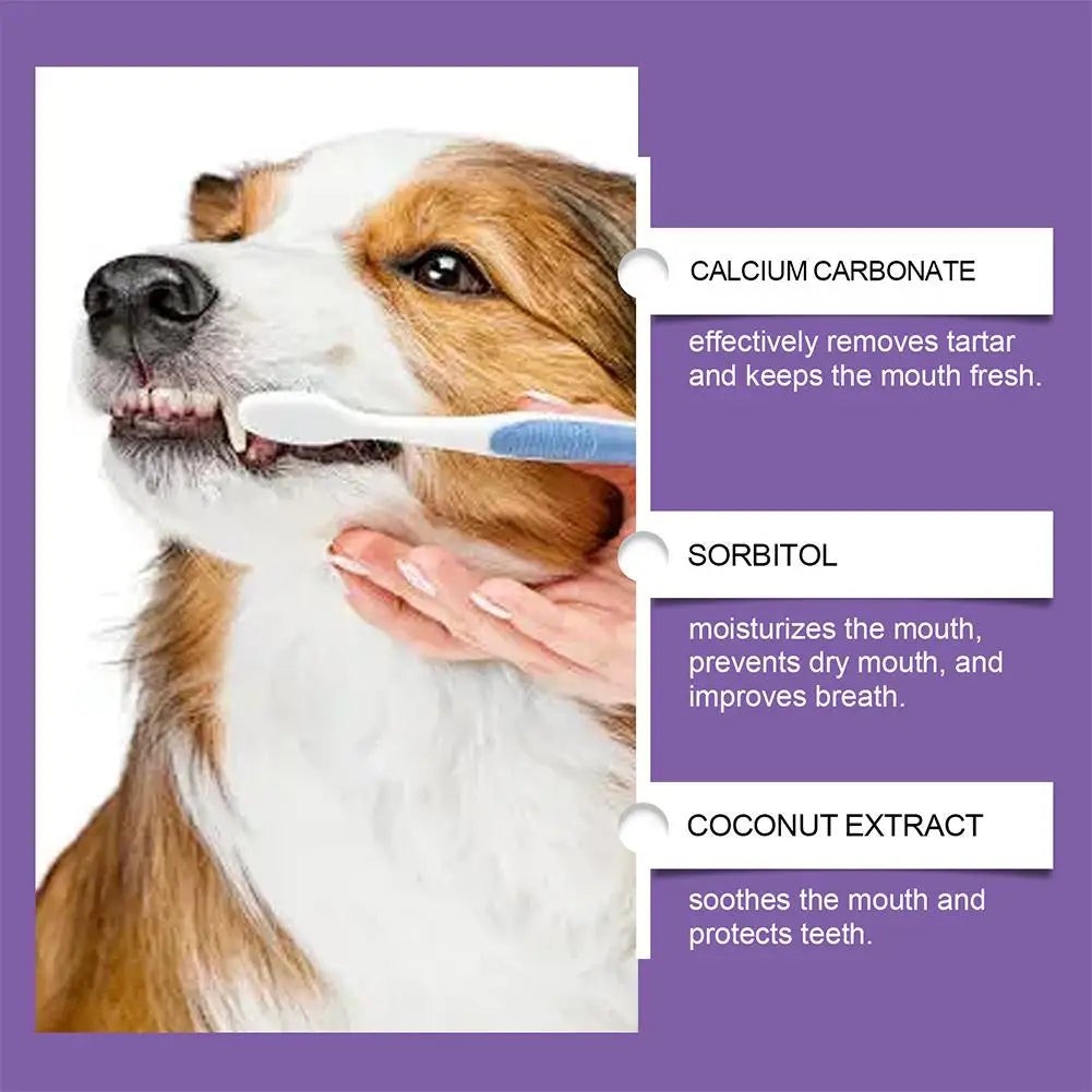 Pet Probiotic Toothpaste for Dogs & Cats – Fresh Breath Formula