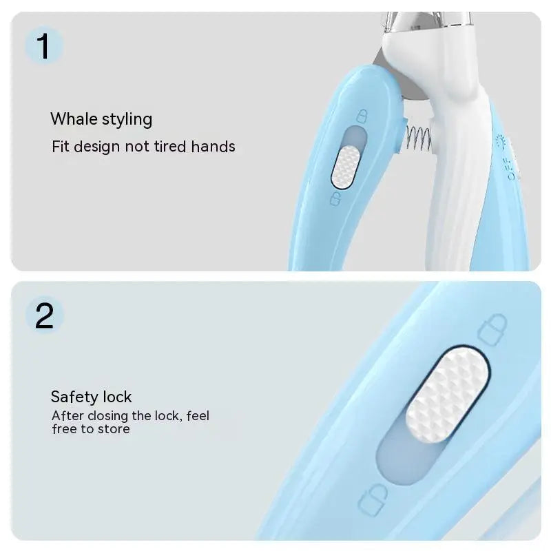 LED Electric Pet Nail Clipper & Grinder