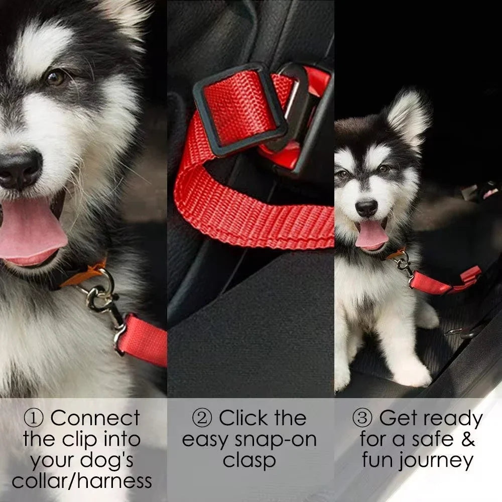 Dog Car Seat Belt Safety Harness for Travel