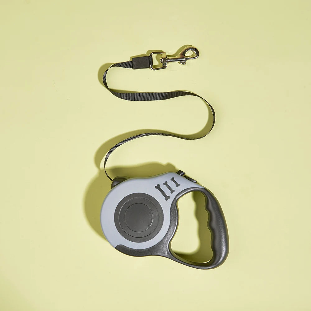 Retractable Nylon Dog & Cat Leash – 3m/5m Durable Lead